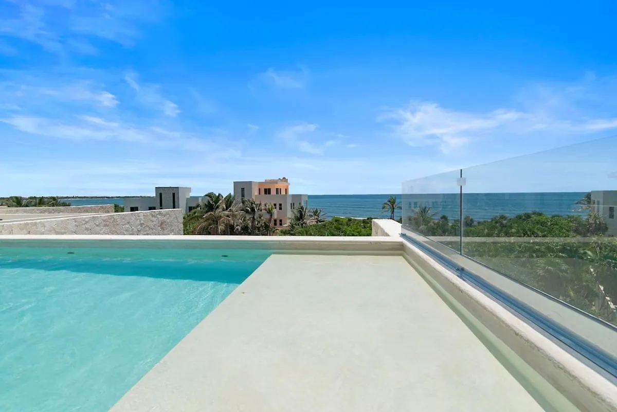 Akumal Escape Beach Access 7 Pools With Ocean View Beach Club