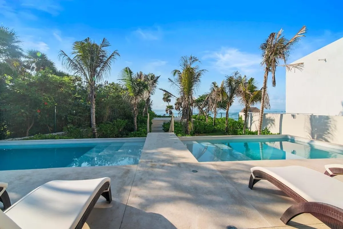 דירה Akumal Escape Beach Access 7 Pools With Ocean View Beach Club מקסיקו